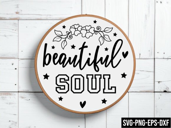 Beautiful Soul Round Sign Svg: A Versatile Design for Creative Projects