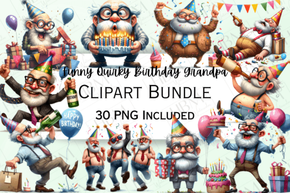 Funny Grandpa Birthday Clipart: A Strategic Tool for Creative Success