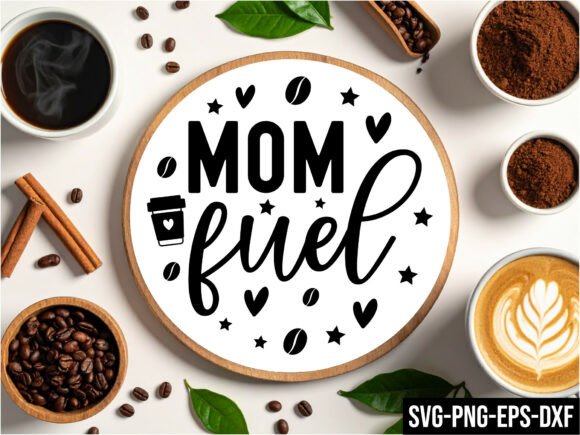 Mom Fuel Round Sign Svg: A Versatile Design for Creative Projects