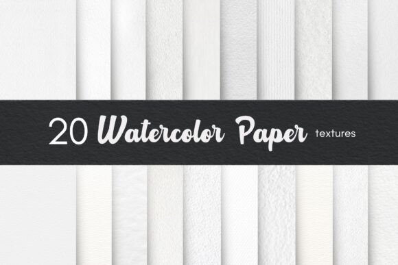 Watercolor Paper Texture Backgrounds and Watercolor Paper Textures – 20 Watercolour Backgrounds